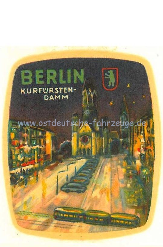 Ein schönes Bild aus dem Westteil der Stadt