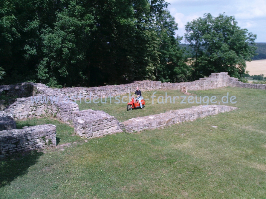 Fahren in der Burg - mal alleine