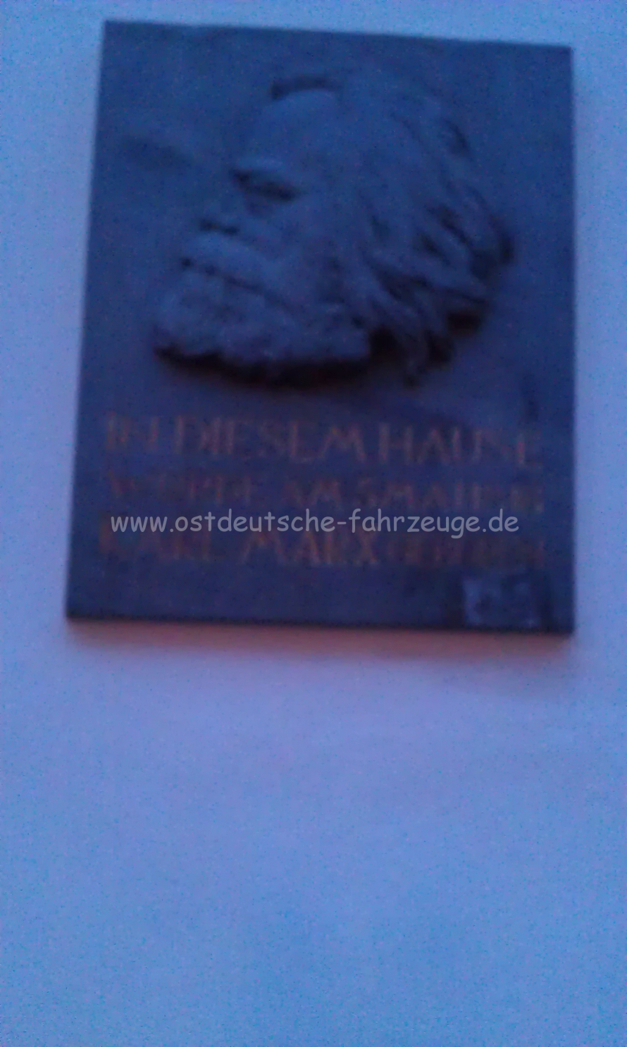 Das Karl-Marx-Geburtshaus...