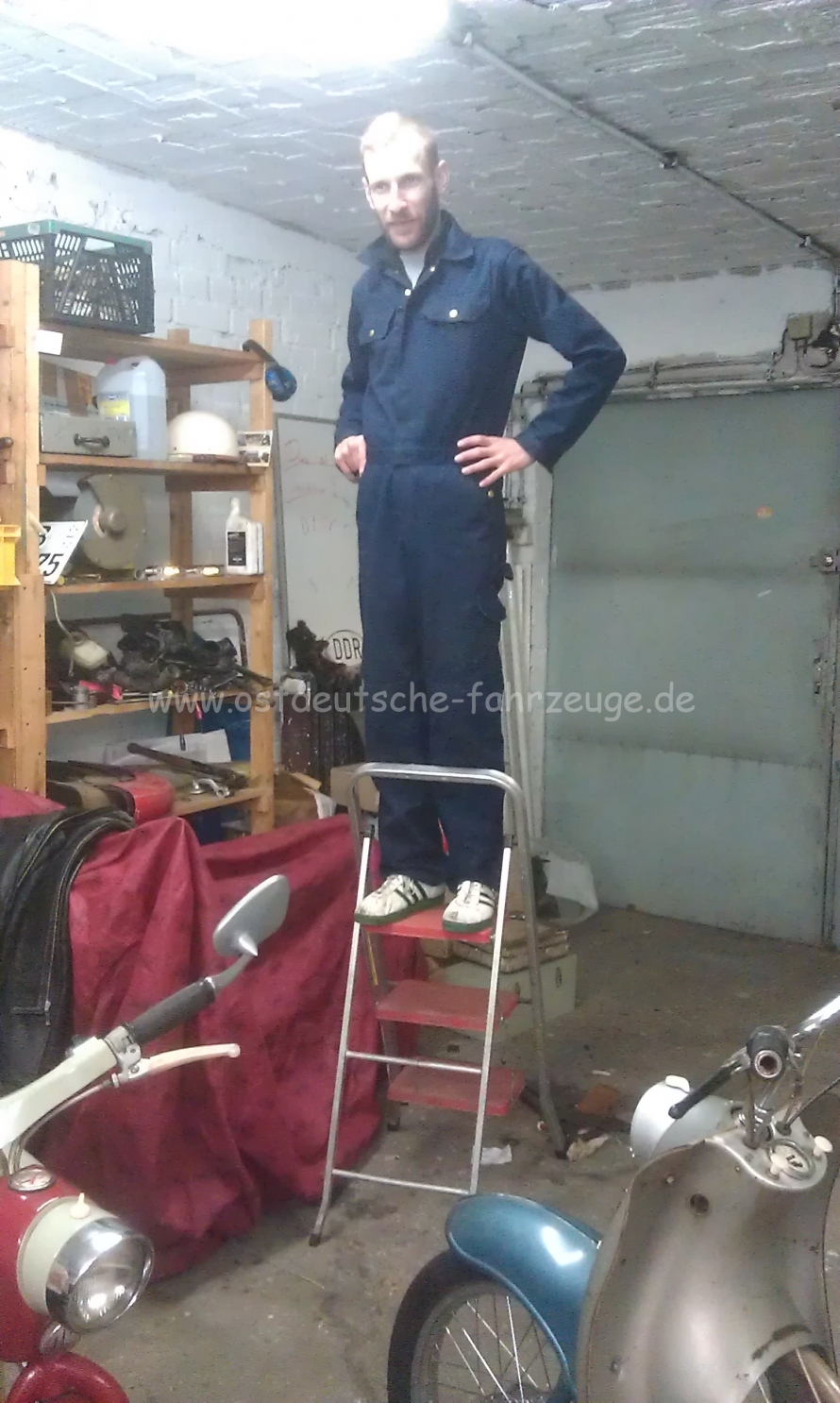 ... und er hielt Ausschau nach einem Schwinghebel