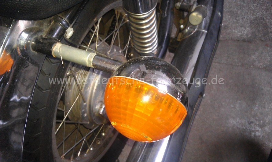 Die Blinker sehen aus, wie die Sesselrollen aus der DDR