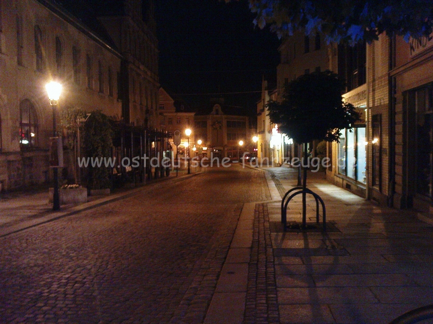 Am Abend sind wir dann noch durch Reichenbach gelaufen. Es war kein Mensch zu sehen - dafür gibt es dort merwürdig steile Straßen, die nichtmal eine Asphaltdecke besitzen - einfach Schotter.