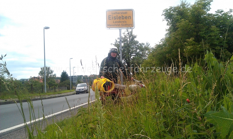 Kurzer Stopp in Eisleben, wegen der Rouladenkönigin ;)