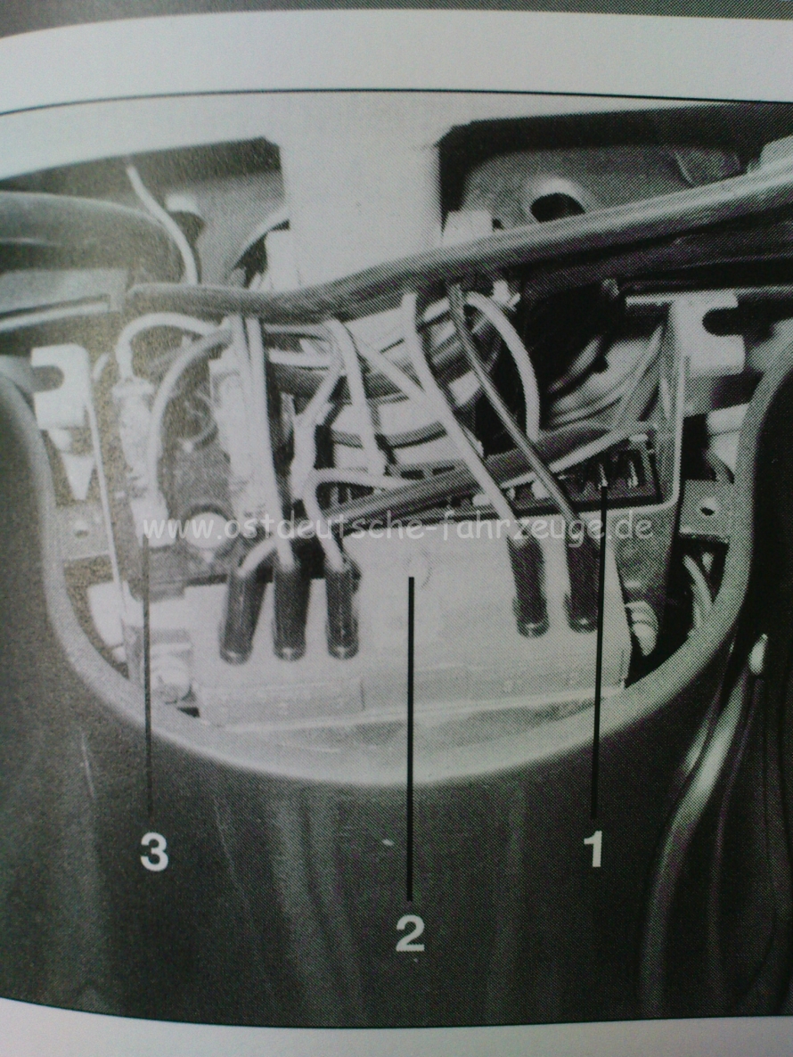 Elktronik bei /2er Schwalbe. Hier zwar bei /2 L, Position bei /2 N und /2 E identisch.