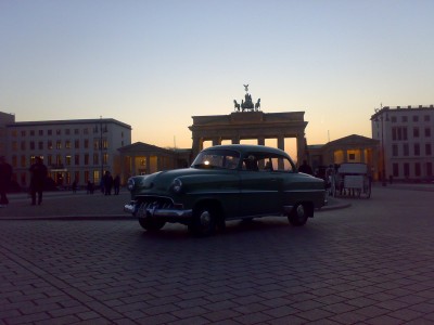 Beim Treffen wird das Areal extra für uns abgesperrt.