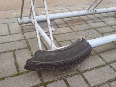 K4 am Fahradständer!