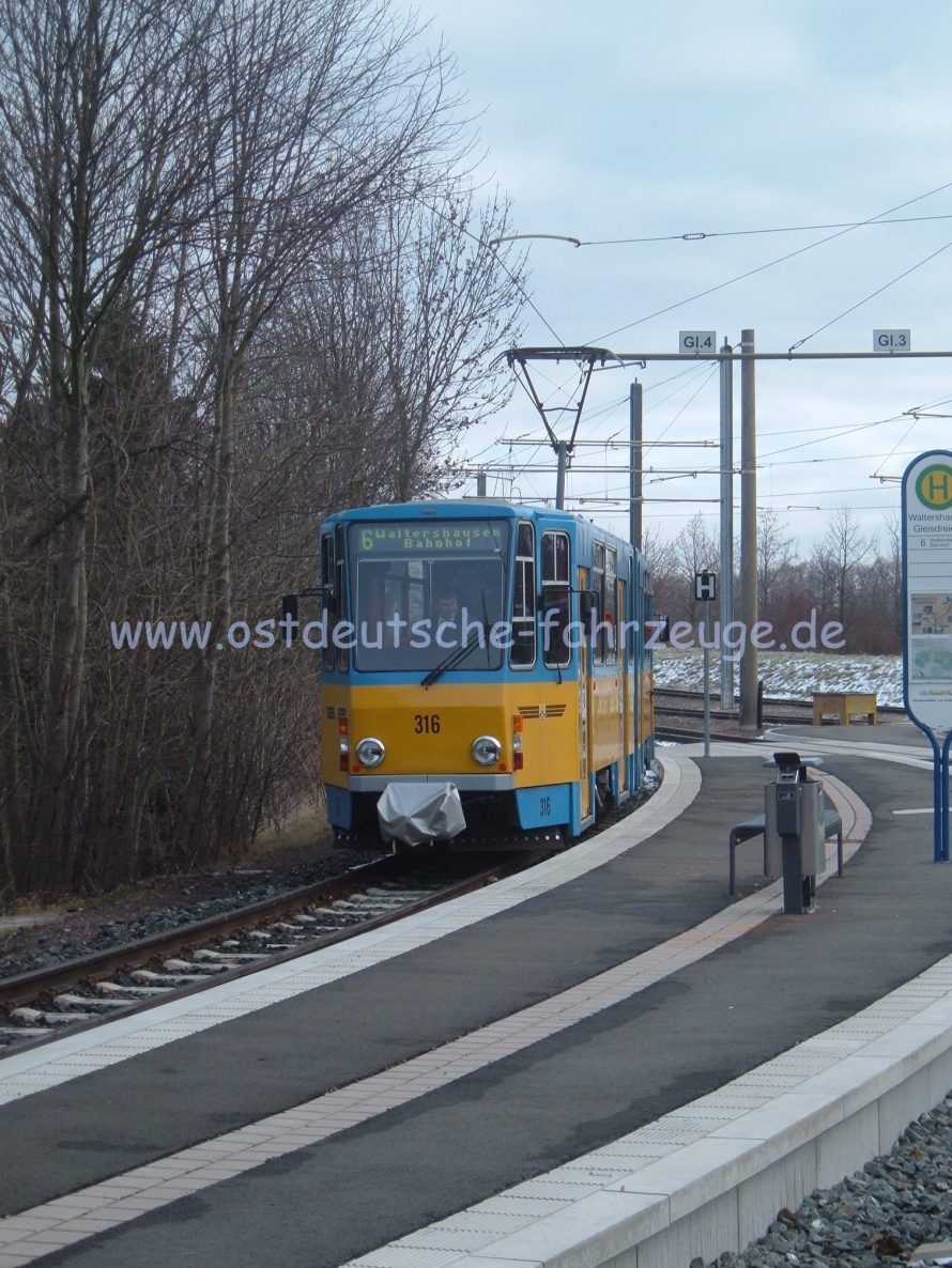 GTH 316 (Ex EF 542) Tender Vorraus