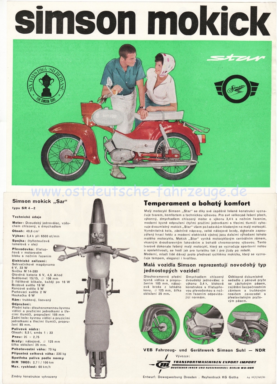 Simson Star - Temperament und reichlich Komfort Tschechisch klein.jpg