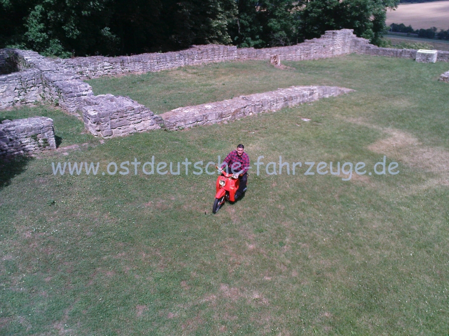 Wir waren auch wieder auf der Sachesburg - diesmal auch auf der Oberen!