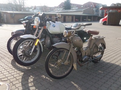 andere Zweiräder waren auch da