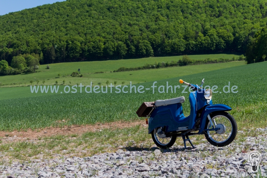 Herrliches Grün und Blau