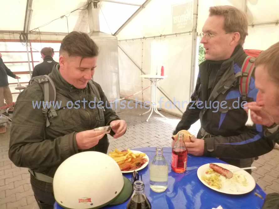 Mittagspause in Bad Berka