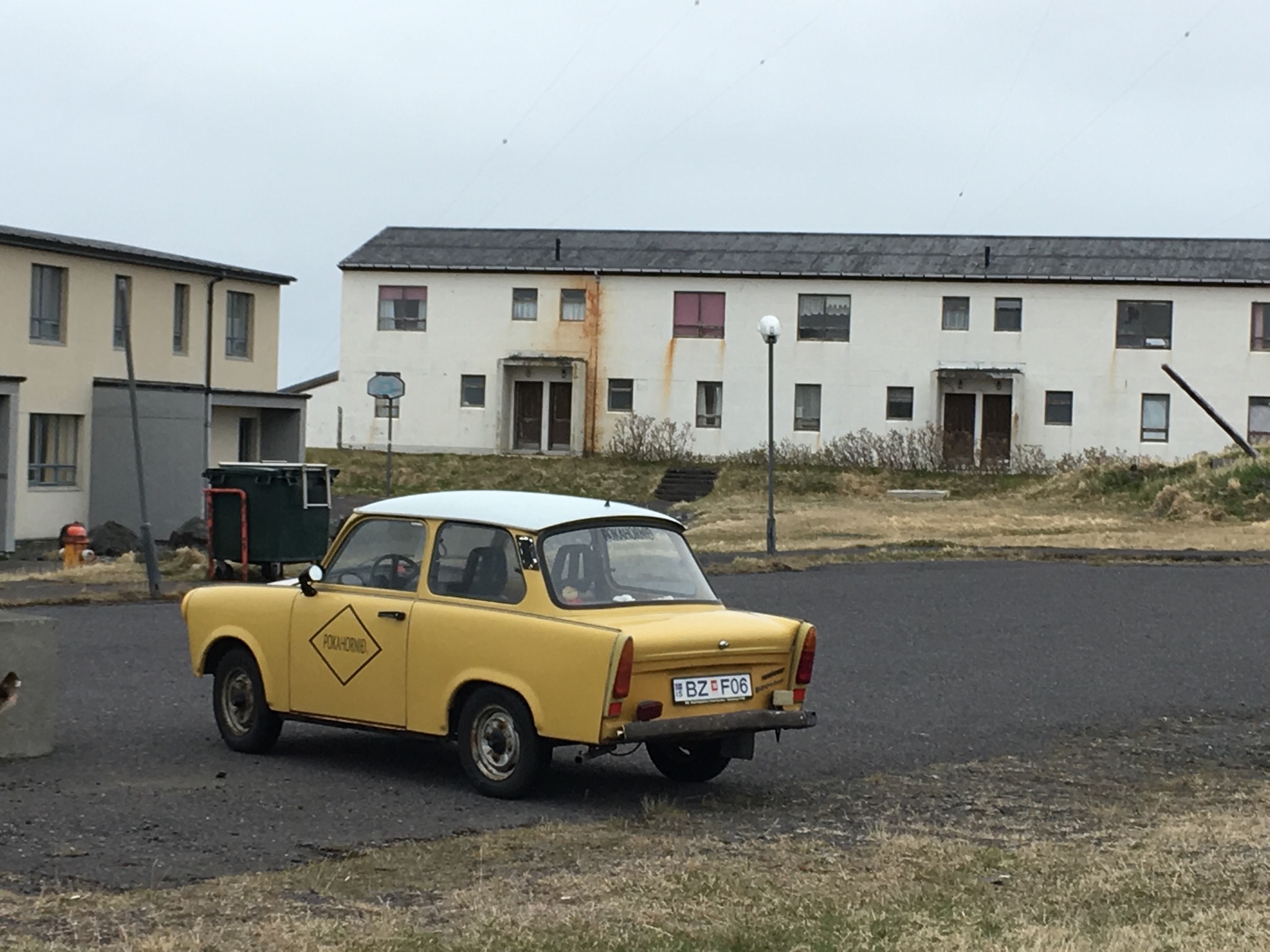 Trabi am A..... der Welt
