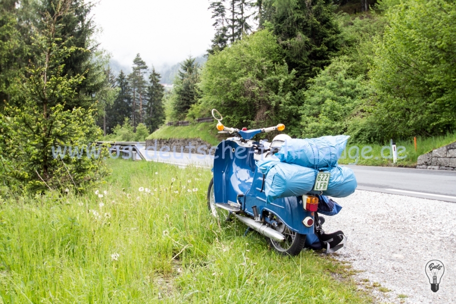 Alles noch in Sack und Tüten. Es war schließlich noch Regen gemeldet.