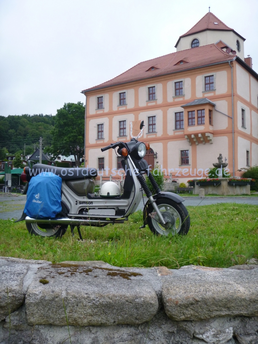 Dann der südlichste Punkt der ehemaligen DDR - Schönberg am Kapellenberg