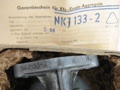 NKJ 133-2 in OVP, gebraucht