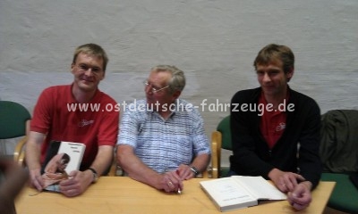 Ein lustiges Trio Andreas, Herr König und Hendrik!