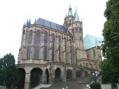 Der Erfurter Domplatz