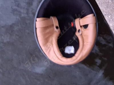Helm in der Dahme gewässert.
