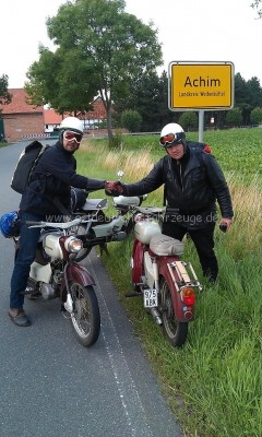 Wir waren in Achim... Auweia, was habe ich geschrieben... in Verona hätte besser geklungen...